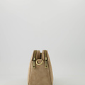 Simone - Suede - Crossbody bags - Beige - Zand 04 - Bronze