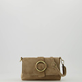 Nieuw Londyn - Suede - Crossbodytassen - Beige - Zand 04 - Bronskleurig