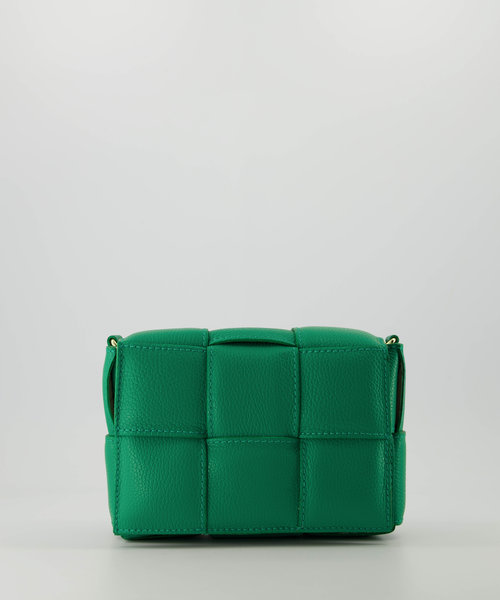 Jess - Classic Grain - Crossbodytassen - Groen - 5338 - Goudkleurig