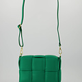 Jess - Classic Grain - Crossbodytassen - Groen - 5338 - Goudkleurig