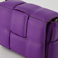Jess - Classic Grain - Crossbodytassen - Paars - 3638 - Goudkleurig