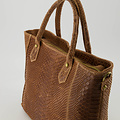 Indira - Snake - Hand bags - Taupe - 24 - Bronze