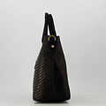 Indira - Snake - Hand bags - Black - 23 - Bronze