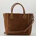 Indira - Snake - Hand bags - Taupe - 24 - Bronze