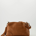 Annabelle - Classic Grain - Crossbody bags - Brown - Cognac - Silver