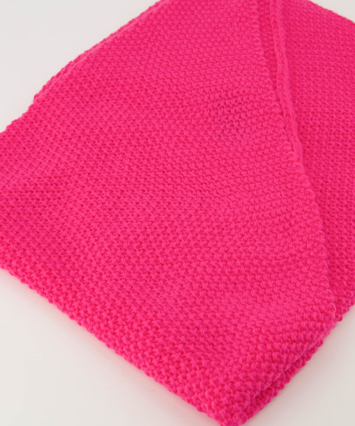 June -  - Plain scarves - Pink - Fluo Fuchsia -