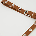Avery - Classic Grain - Belts with buckles - Brown - Cognac D109 - Silver