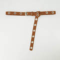 Avery - Classic Grain - Belts with buckles - Brown - Cognac D109 - Silver