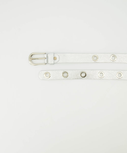 Avery - Classic Grain - Belts with buckles - Silver -  - Silver