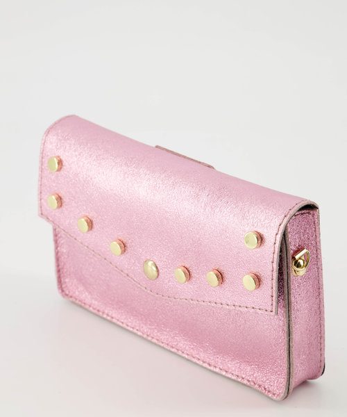 Nieuw Laura - Metallic - Crossbodytassen - Roze - Lichtroze L532 - Goudkleurig