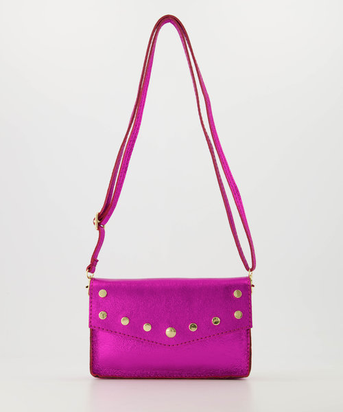 Nieuw Laura - Metallic - Crossbody bags - Pink - Fuchsia L538 - Gold