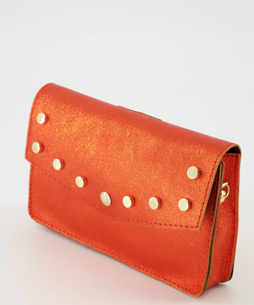 Laura - Metallic - Crossbody bags - Orange - L520 - Gold