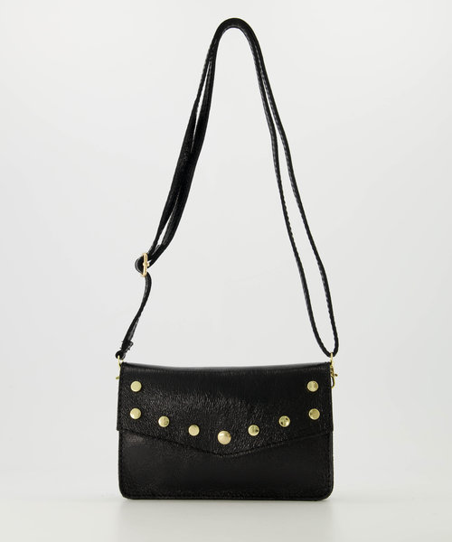 Laura - Metallic - Crossbody bags - Black - L522 - Gold