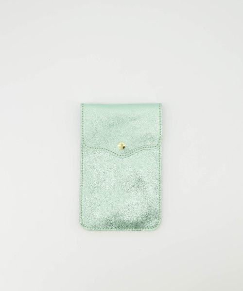Pona - Metallic - Crossbody bags - Green - Mint - Gold