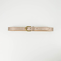 Basic Riem 3 cm - Metallic - Belts with buckles - Bronze - L523 - Bronze