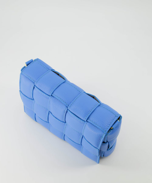 Bodina - Classic Grain - Crossbody bags - Blue - Lapisblauw T4139 - Gold