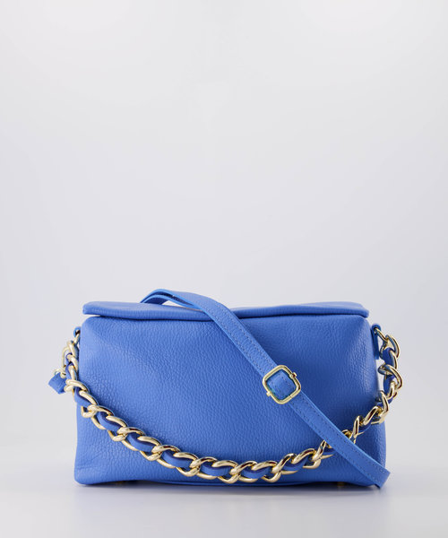 Margo - Classic Grain - Crossbody bags - Blue - Lapisblauw T4139 - Gold