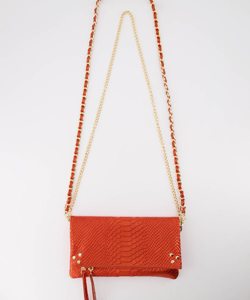 Volly - Metallic - Crossbody bags - Orange - L520 - Gold