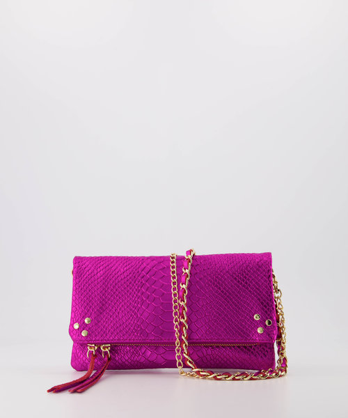 Volly - Metallic - Crossbody bags - Pink - Fuchsia L538 - Gold