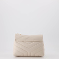 Celine - Classic Grain - Crossbody bags - Beige - Ecru D37 - Gold