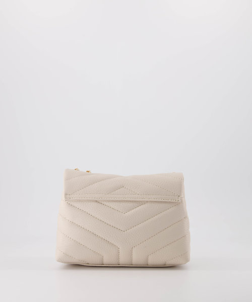 Celine - Classic Grain - Crossbody bags - Beige - Ecru D37 - Gold