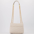 Celine - Classic Grain - Crossbody bags - Beige - Ecru D37 - Gold