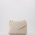 Celine - Classic Grain - Crossbody bags - Beige - Ecru D37 - Gold
