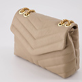 Celine - Classic Grain - Crossbody bags - Taupe - D05 - Gold