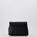 Celine - Classic Grain - Crossbody bags - Black - D28 - Gold