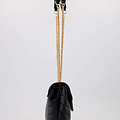 Celine - Classic Grain - Crossbody bags - Black - D28 - Gold