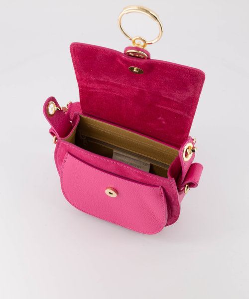 Gianna - Classic Grain - Hand bags - Pink - Fuchsia T2330 - Gold