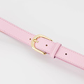 Suus - Classic Grain - Belts with buckles - Pink - T2806 - Goudkleurig