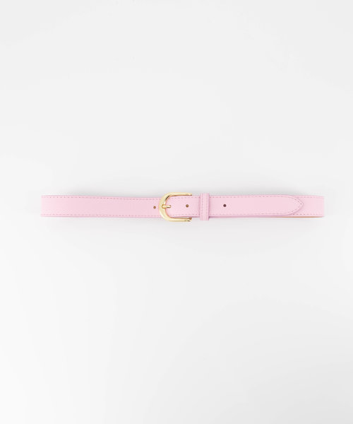 Suus - Classic Grain - Belts with buckles - Pink - T2806 - Goudkleurig