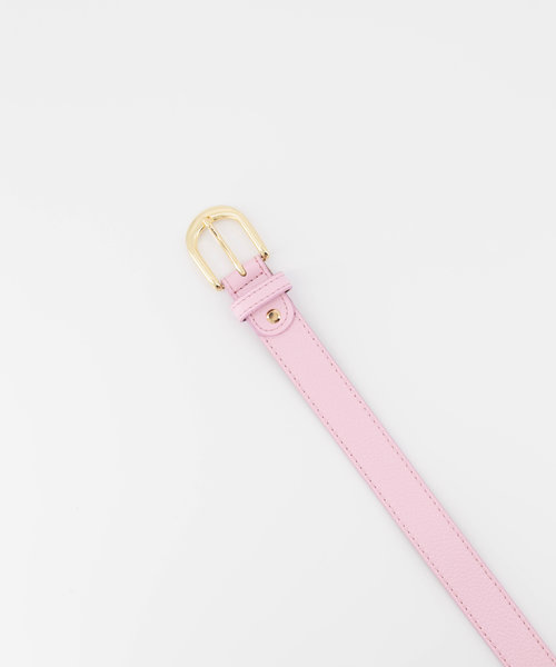 Suus - Classic Grain - Belts with buckles - Pink - T2806 - Goudkleurig