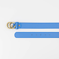 Cecile - Classic Grain - Belts with buckles - Blue - Lapisblauw T4139 - Gold