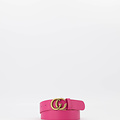 Cecile - Classic Grain - Belts with buckles - Pink - Fuchsia T2330 - Gold