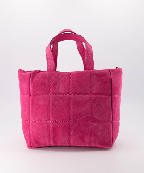 Juniper - Suede / Classic Grain - Hand bags - Pink - Fuchsia T2330 - Bronze