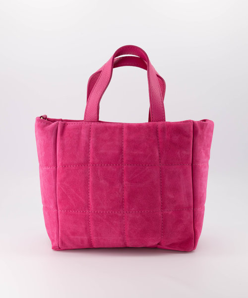 Juniper - Suede / Classic Grain - Hand bags - Pink - Fuchsia T2330 - Bronze