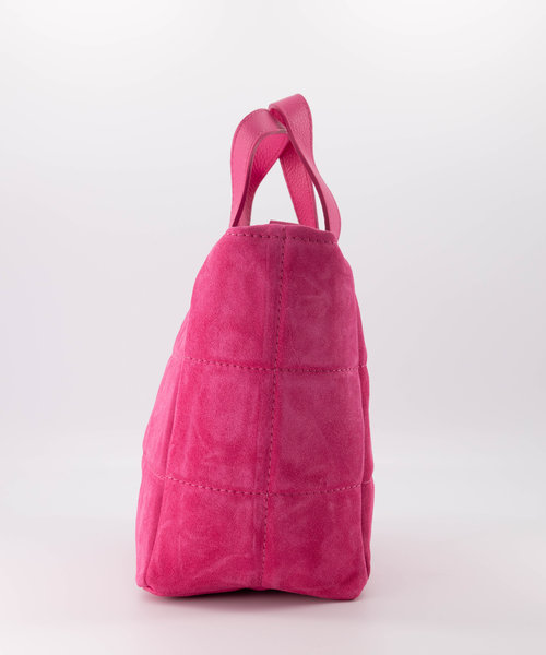 Juniper - Suede / Classic Grain - Hand bags - Pink - Fuchsia T2330 - Bronze