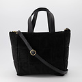 Juniper - Suede / Classic Grain - Hand bags - Black - D28 - Bronze