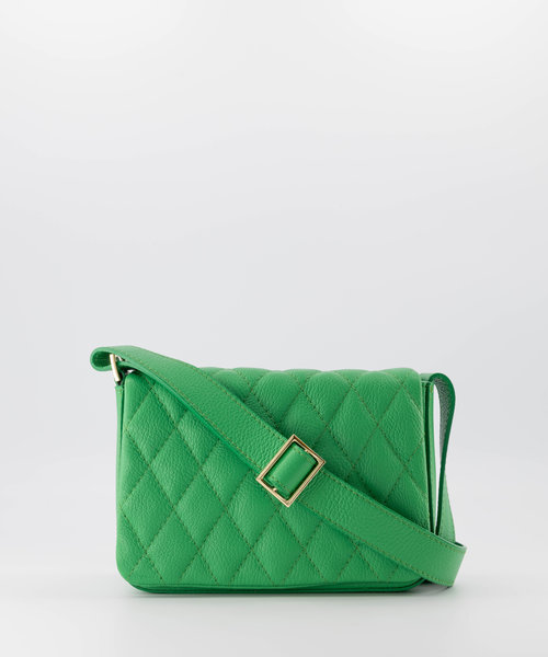 Annie - Classic Grain - Crossbody bags - Green - T6154 - Gold