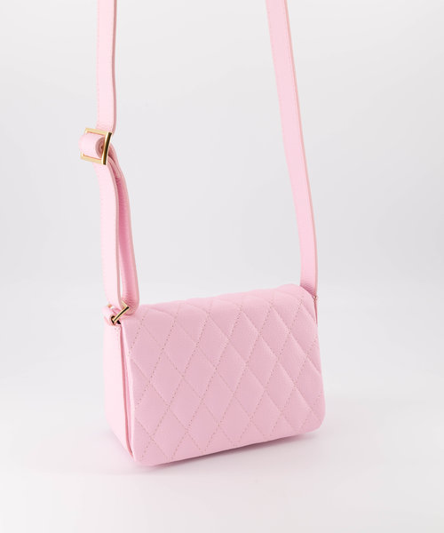 Annie - Classic Grain - Crossbody bags - Pink - T2806 - Gold