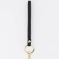 Bliss - Classic Grain - Keychain holders - Black - D28 - Gold