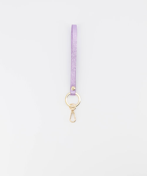 Bliss - Metallic - Sleutelhangers - Paars - Lila L543 - Goudkleurig