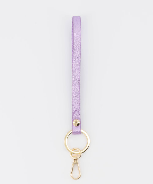 Bliss - Metallic - Sleutelhangers - Paars - Lila L543 - Goudkleurig