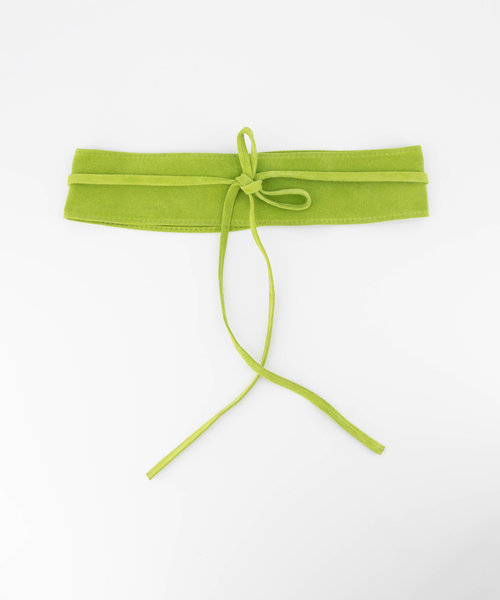 Nikkie - Suede - Waist belts - Green - A-259 -