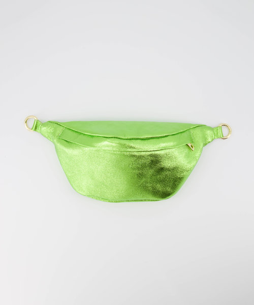 Fleur - Metallic - Bum bags - Green - Lime Groen L518 - Gold