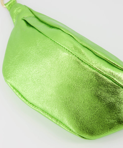 Fleur - Metallic - Bum bags - Green - Lime Groen L518 - Gold