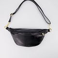 Fleur - Metallic - Bum bags - Black - L522 - Gold