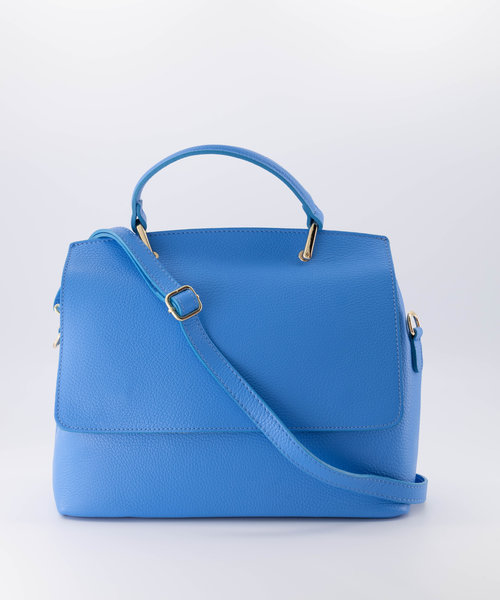 Verona - Classic Grain - Hand bags - Blue - Lapisblauw T1439 - Gold